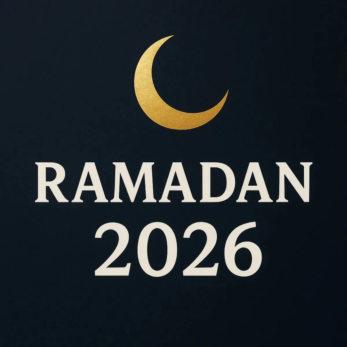 2026 Ramadan